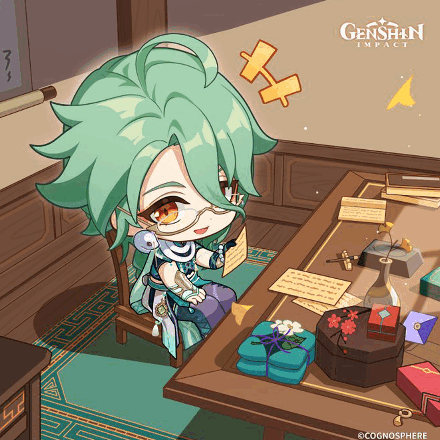 Genshin Impact - Baizhu Birthday Art 2025