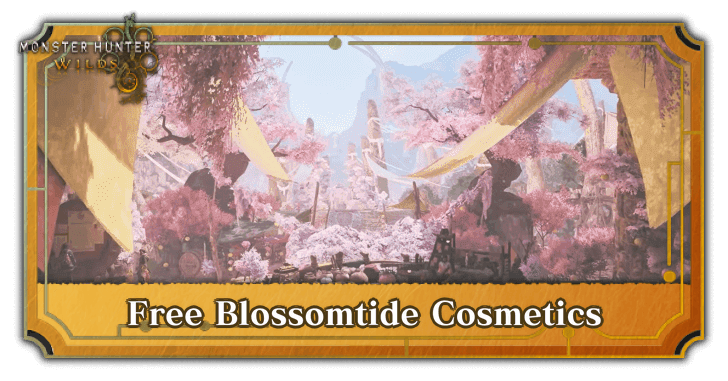 Monster Hunter Wilds - Blossomtide Cosmetics