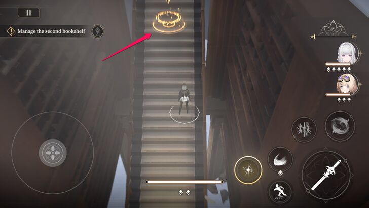 Head to the Teleporter