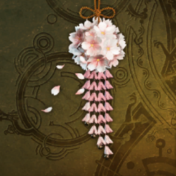 Monster Hunter Wilds Sakura Posy: White