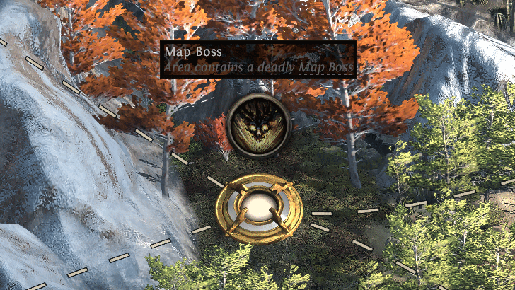 Path of Exile - Map Boss Map Mechanic