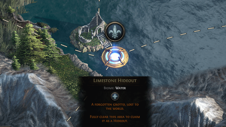 Path of Exile - Hideout Map Mechanic