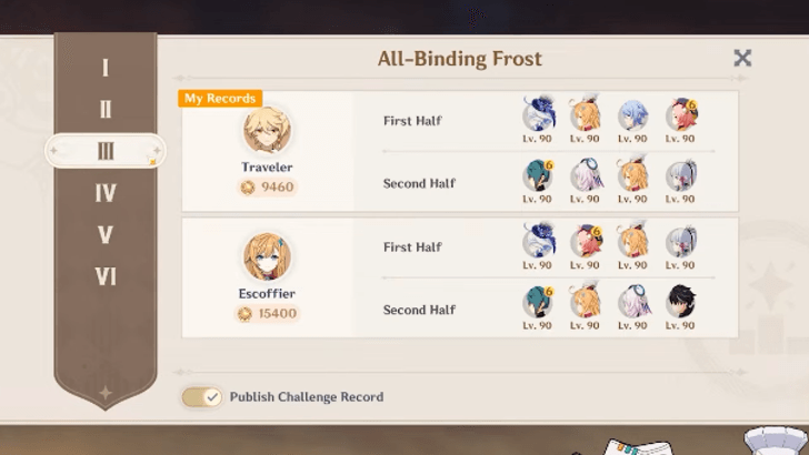 Genshin Impact - Chronicle of Shifting Strategems - Gameplay 3