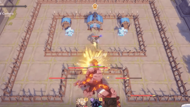 Genshin Impact - Operation Downpour Simulation - Gameplay 1