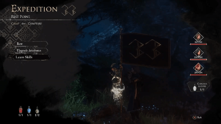 Rest in Camp After Goblu