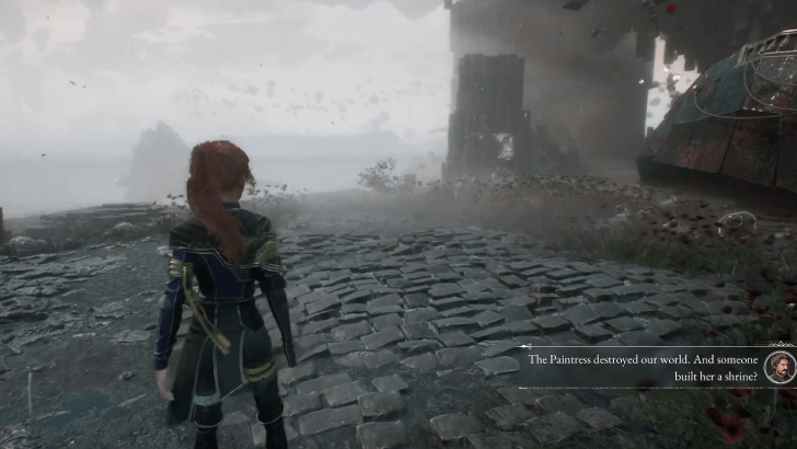 Path behind the Shipwreck