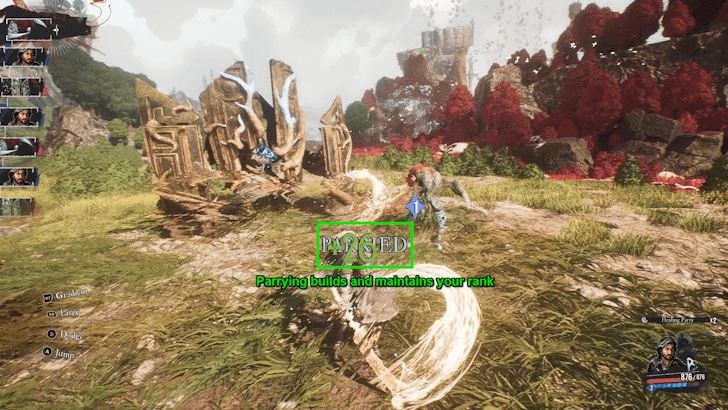 Parry and Dodge to Build and Maintain Rank