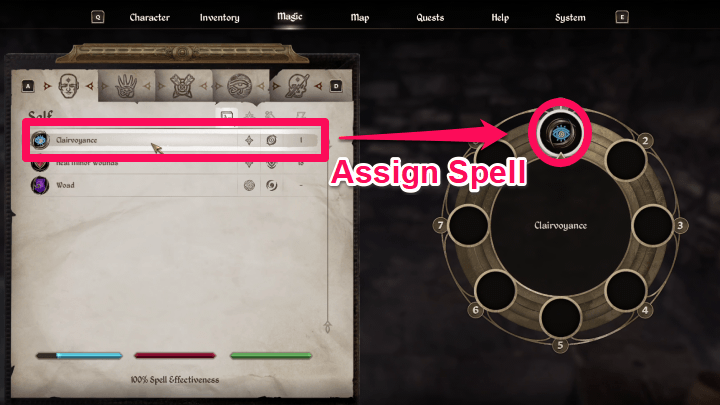 Assign Spell