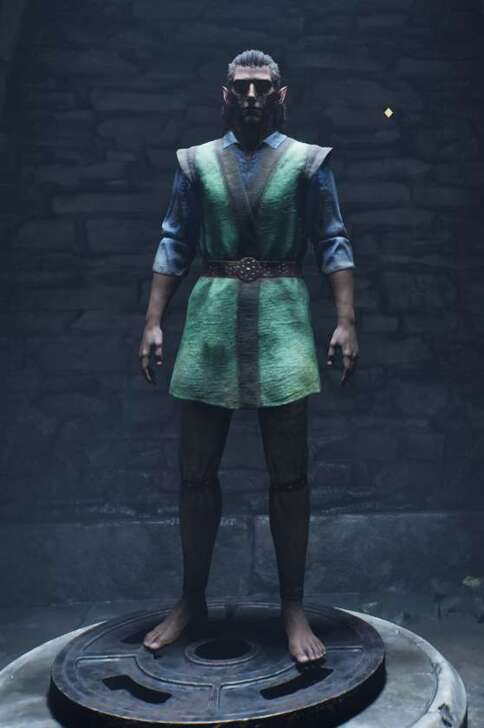 Resist Poison Blue and Green Outfit