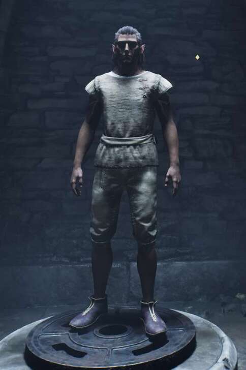 Waterwalking Gold Trimmed Shoes