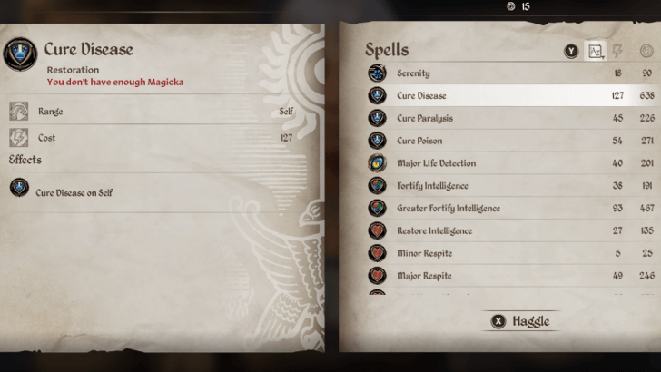 Purchase Cure Disease Spell