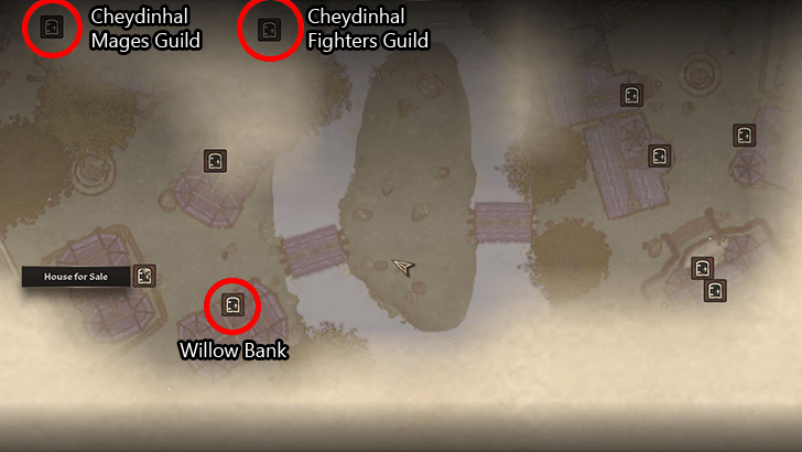 Cheydinhal House Map Location