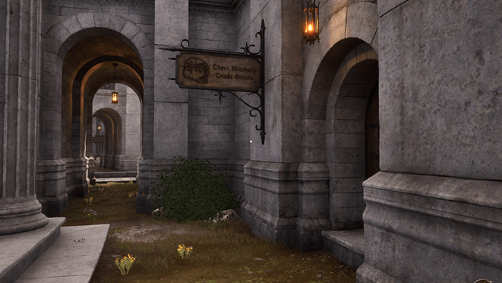 She can be found inside the Office of Imperial Commerce at the Imperial City Market District. Location