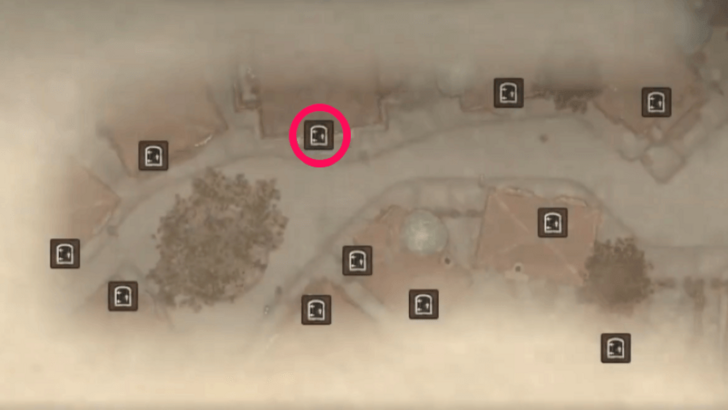 Where Spirits Have Lease Starting Location Map