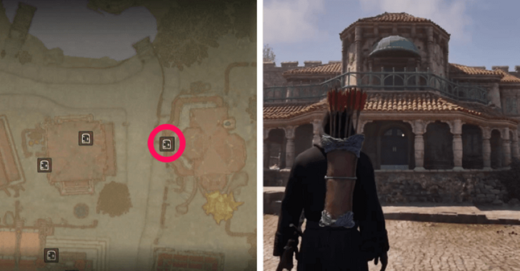 TES IV Oblivion Benirus Manor Location