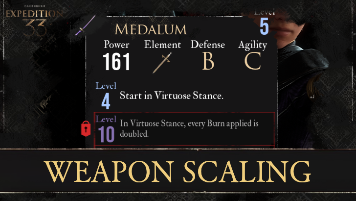 Clair Obscur Expedition 33 Weapon Scaling Guide