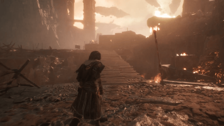 Ramp Leading to Vanguard Point Expedition Flag