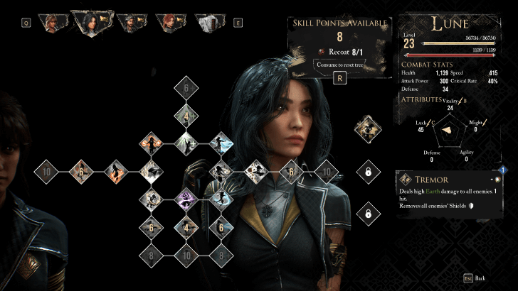 Clair Obscur Expedition 33 - Reach Certain Levels to Get Gradient Attacks