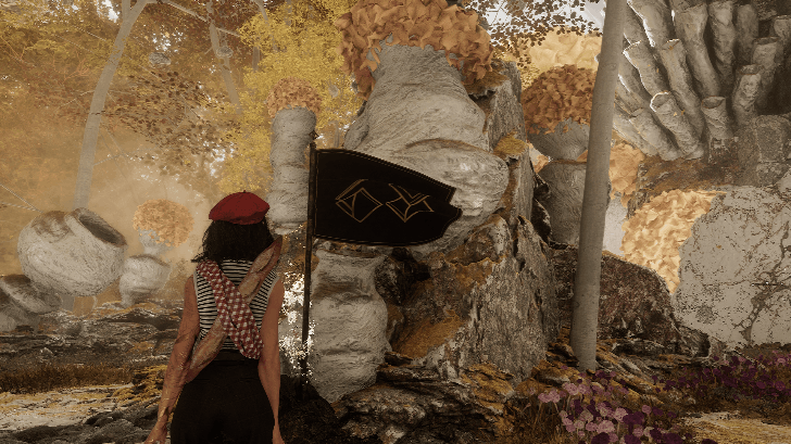 Yellow Harvest Entrance