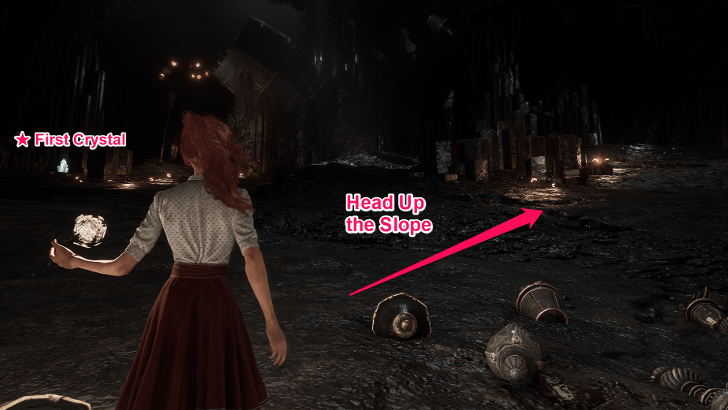 Second Rock Crystal Step 1