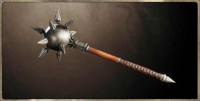 Fine Steel Mace