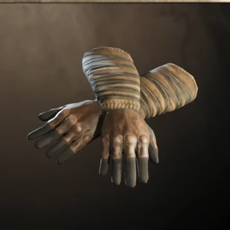 Rough Leather Gauntlets