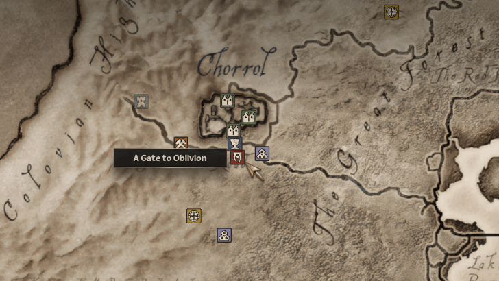 Chorrol Oblivion Gate