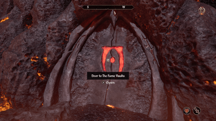 Door to The Fume Vaults