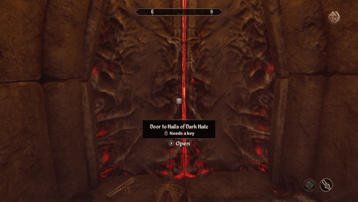 Door to Halls of Dark Hate
