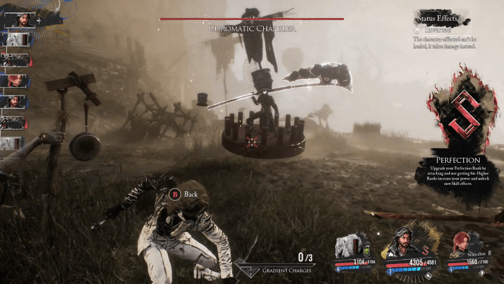 Chromatic Chapelier in Combat