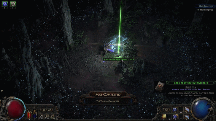 Path of Exile - Book of Unique Knowledge Drop