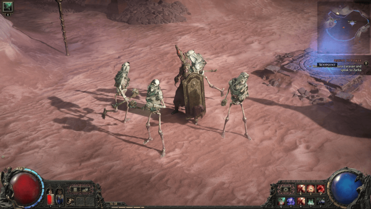 Path of Exile 2 - Skeletal Clerics