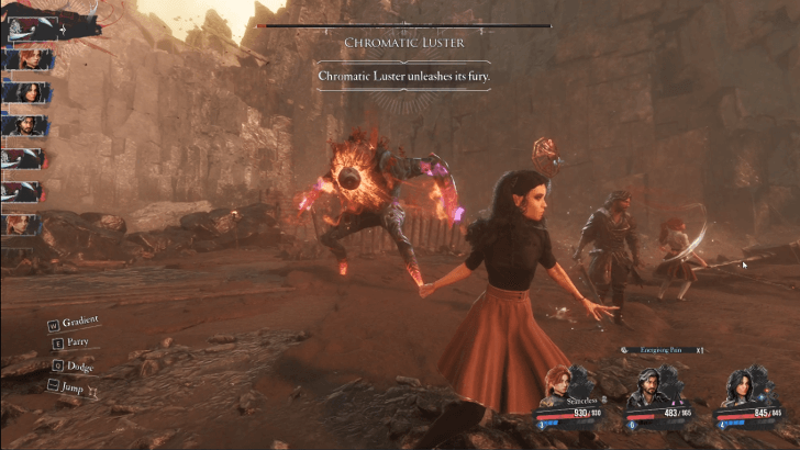 Chromatic Luster Location