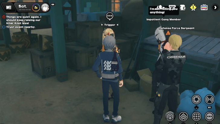 Trigger Blazewood - Upper Level Trust Event