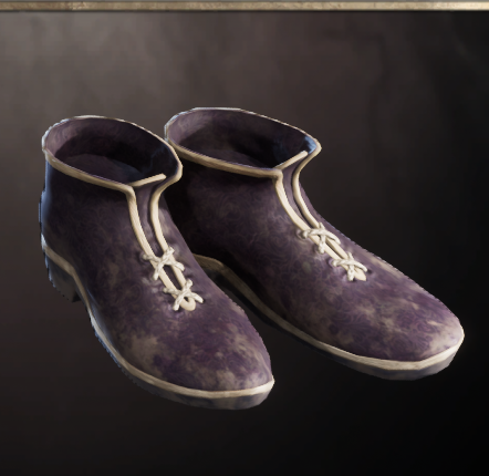 Waterwalking Gold Trimmed Shoes