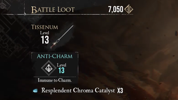 Tisseur Anti-Charm Loot