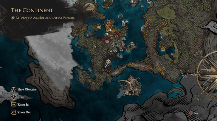 Dark Shores Location