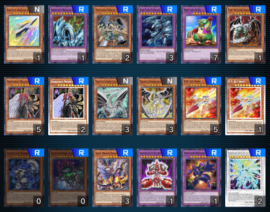 Master Duel - N and R Rarity Cards