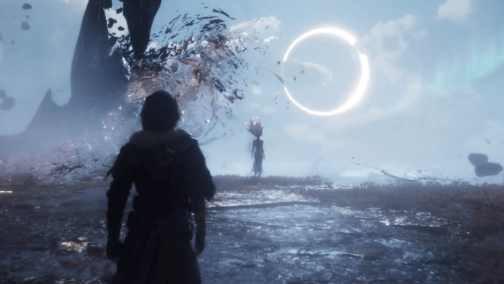 The Paintress on Top of the Monolith