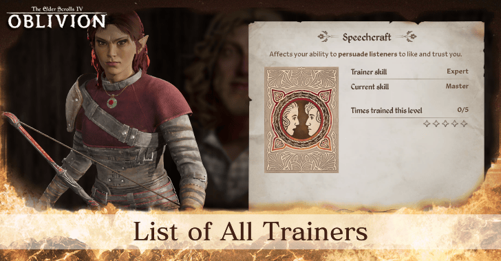 The Elder Scrolls IV Oblivion Remastered Trainers