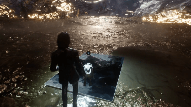 Approaching the Painting Child