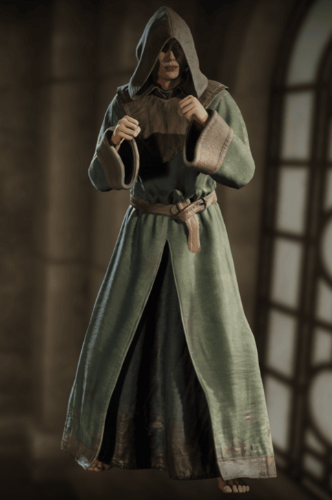 Green Robe Set