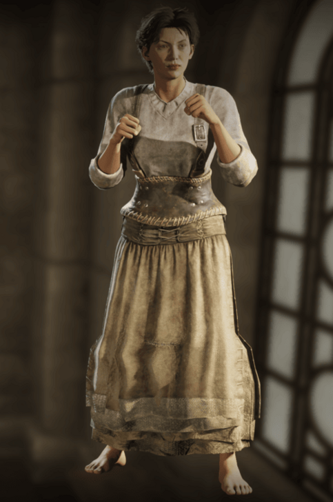 Shirt with Suspenders