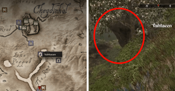 Oblivion Vahtecen Map