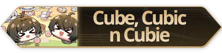 Cube, Cubic n Cubie Partial Banner