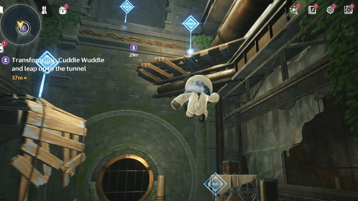 Leap Around as Cuddle Wuddle