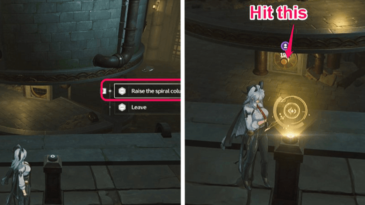 Spiral Column Puzzle 3