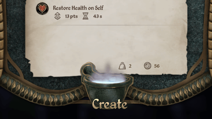 Creating Potions