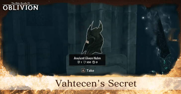 The Elder Scrolls IV Oblivion Remastered Vahtacen