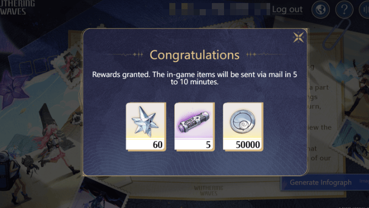 Wuthering Waves Resounding Waves Rewards